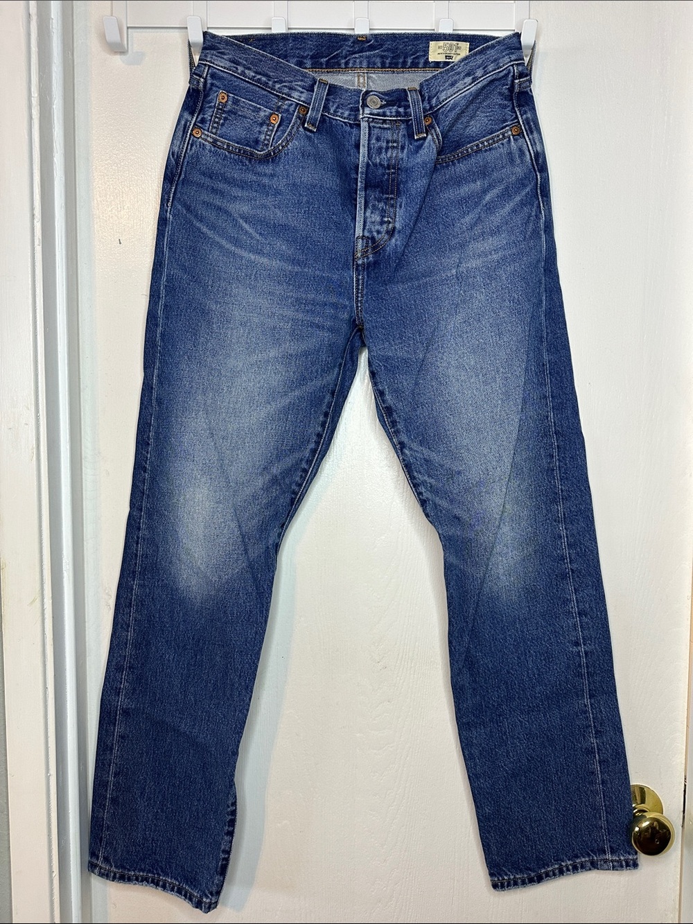 Levi’s medium wash 501 150th Anniversary Edition